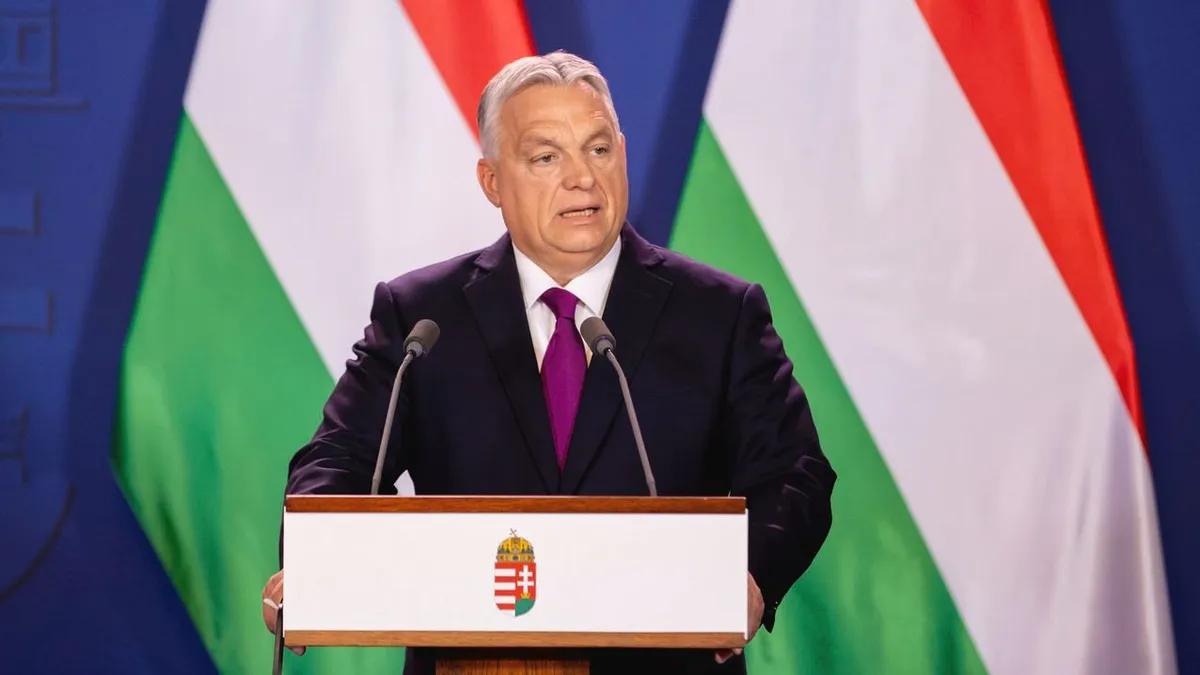 Orbán Viktor letette a voksát Ukrajna gyorsított uniós csatlakoztatásával kapcsolatban