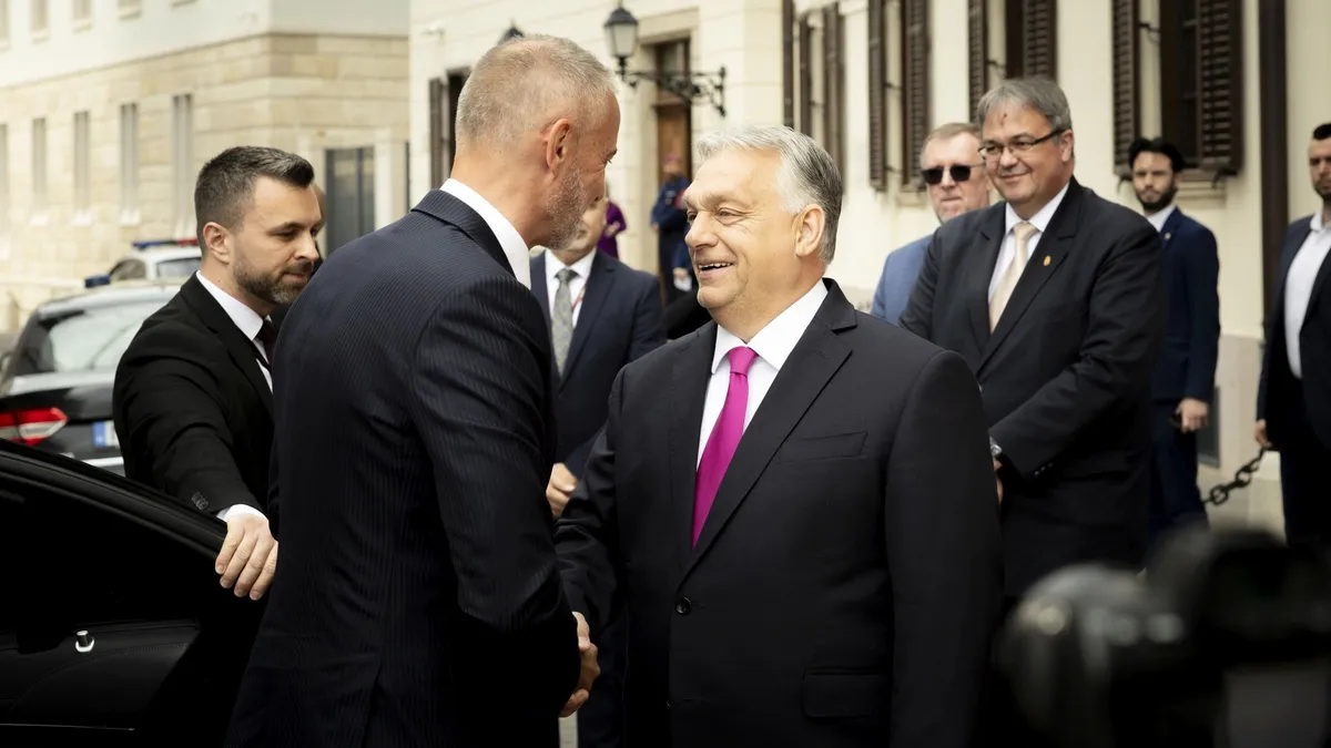 Orbán Viktor a Szlovák Köztársaság Nemzeti Tanácsának elnökével tárgyalt