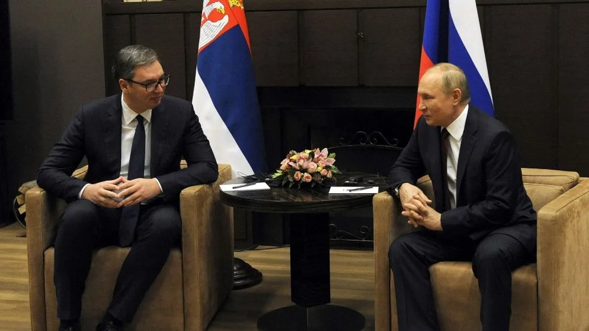 Óriási diplomáciai botrány a szerb elnök körül