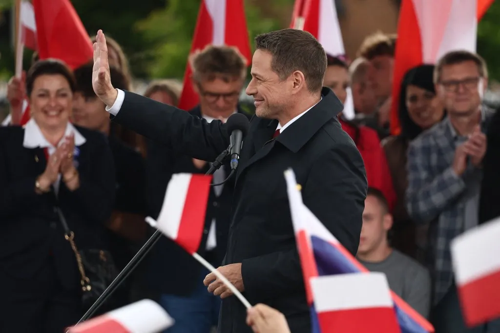 Lengyel elnökválasztás: következik a második forduló (Fotó: JAKUB PORZYCKI / NurPhoto)