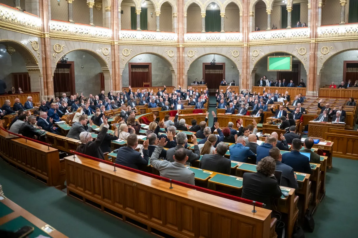 Elkezdődik a jövő évi költségvetés vitája. (Fotó: Balogh Zoltán / MTI Fotószerkesztőég)