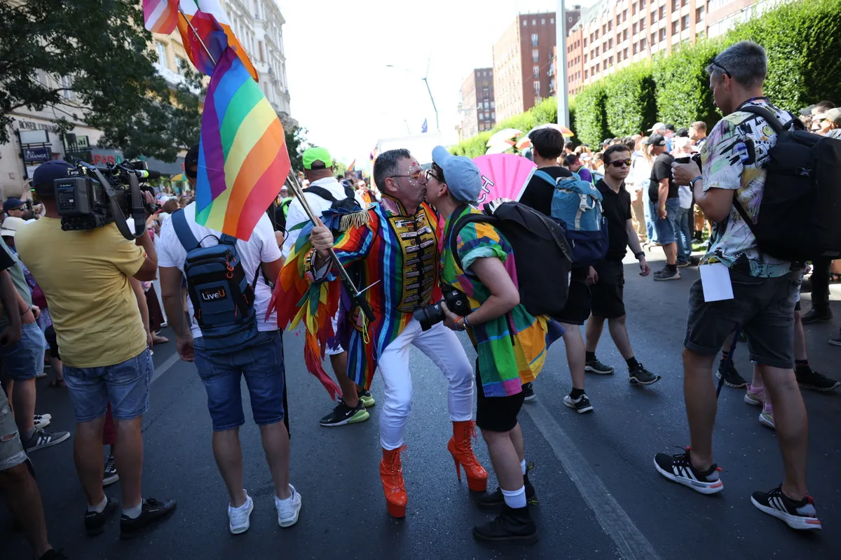 PRIDEBUDAPEST2025, Budapest, 2025. június 27., Pride, felvonulás, tüntetés, Pride2025