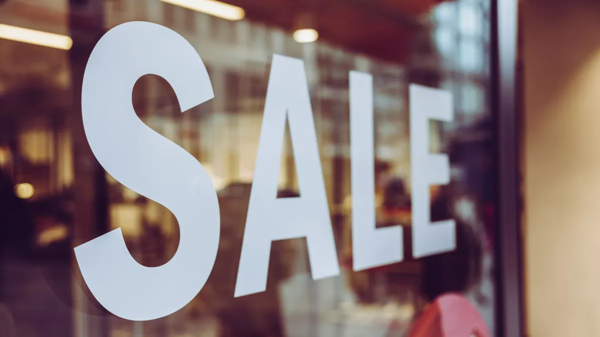 sale, kiárusítás, akció, illusztráció, Miniso