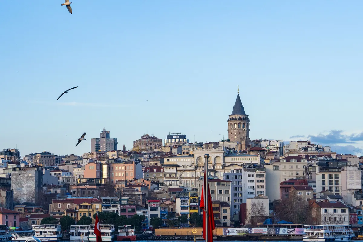 Eminonu, Istanbul  Turkiye - January 3, 2025: Eminönü, the Center of Istanbul, and Galata Fishermen with Crowded Human Traffic Photo, Eminonu Fatih, Istanbul Turkiye (Turkey)