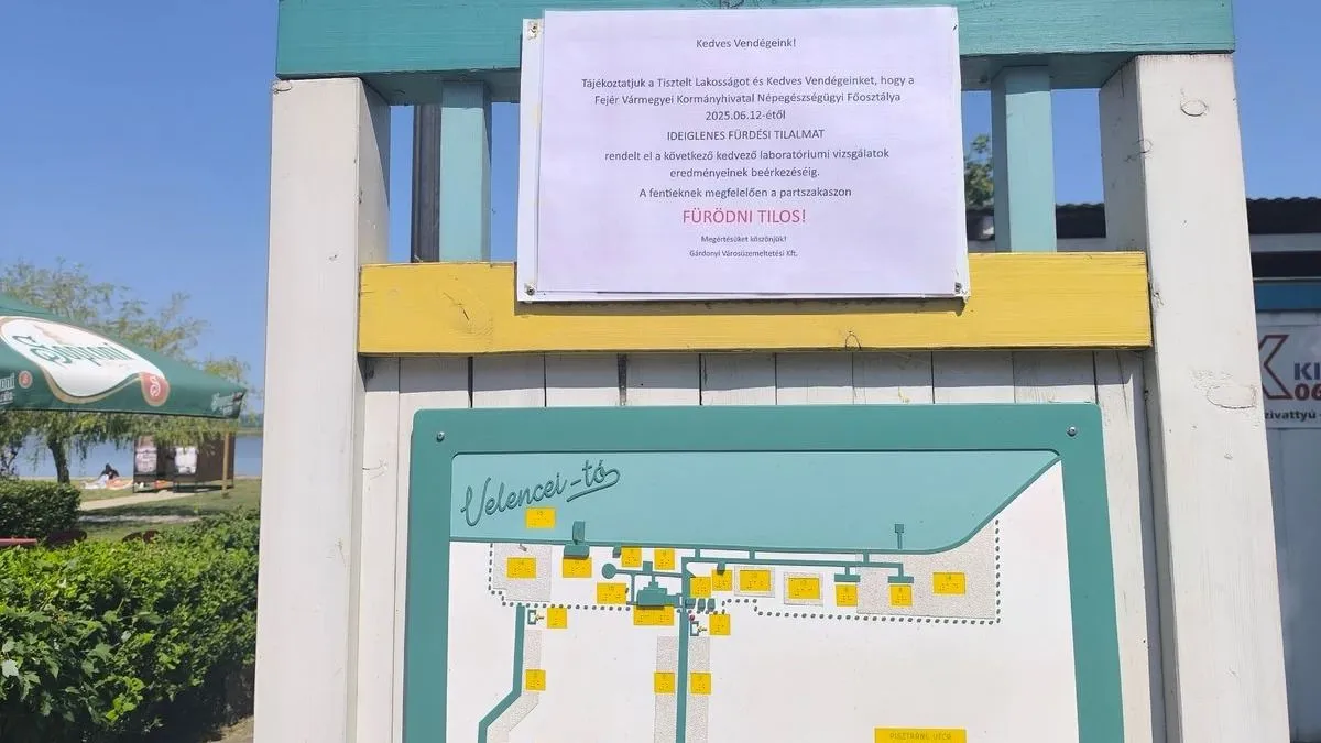 Újra kinyitott a múlt héten bezárt hazai strand