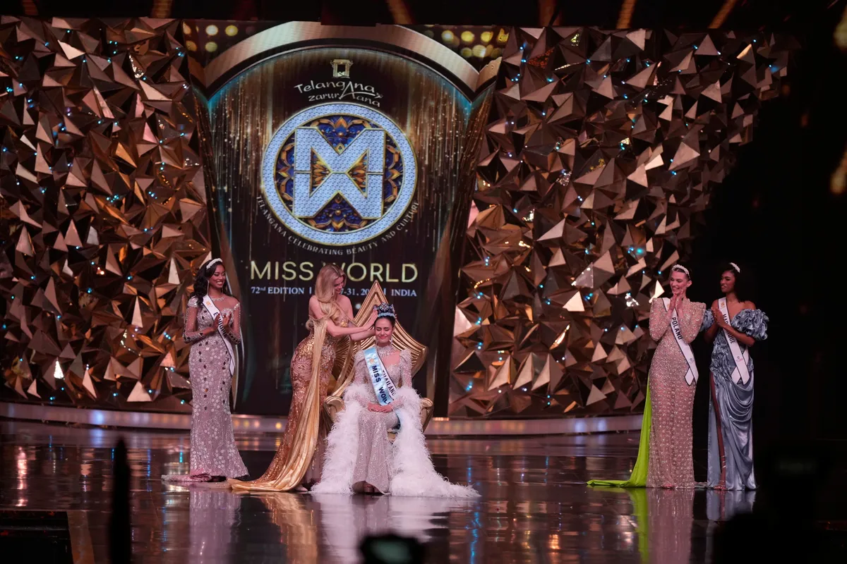Miss World 2025, szépségverseny, India, 2025. 05. 31.