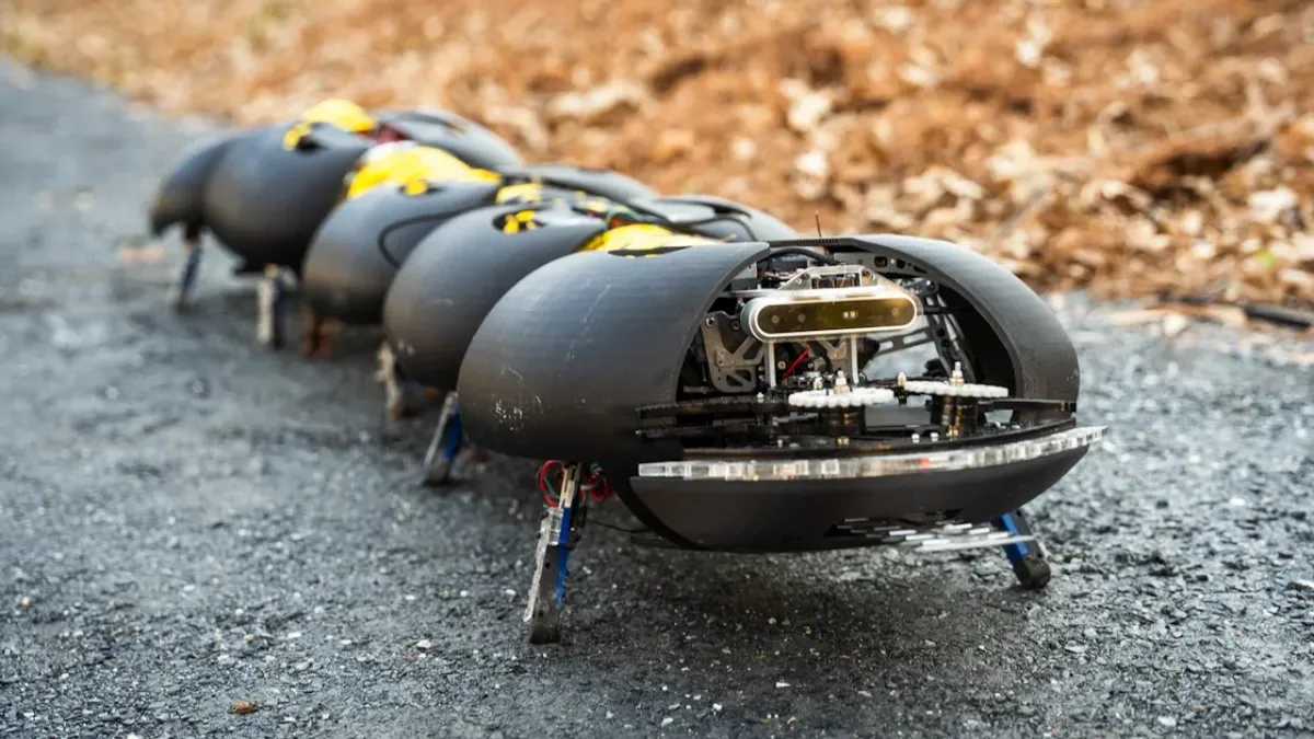 Robot százlábúak lephetik el a termőföldeket
