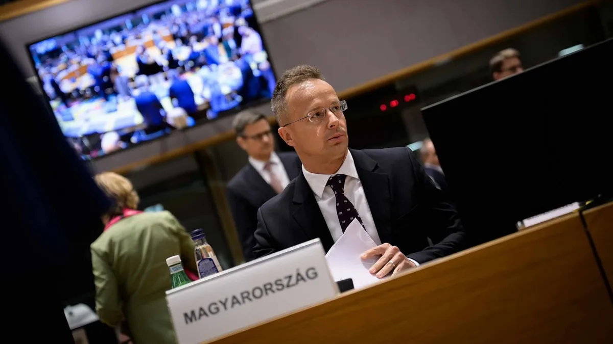 Szijjártó Péter: Az elmúlt majdnem tizenegy éves karrierem egyik legdurvább mondatát hallottam Brüsszelben
