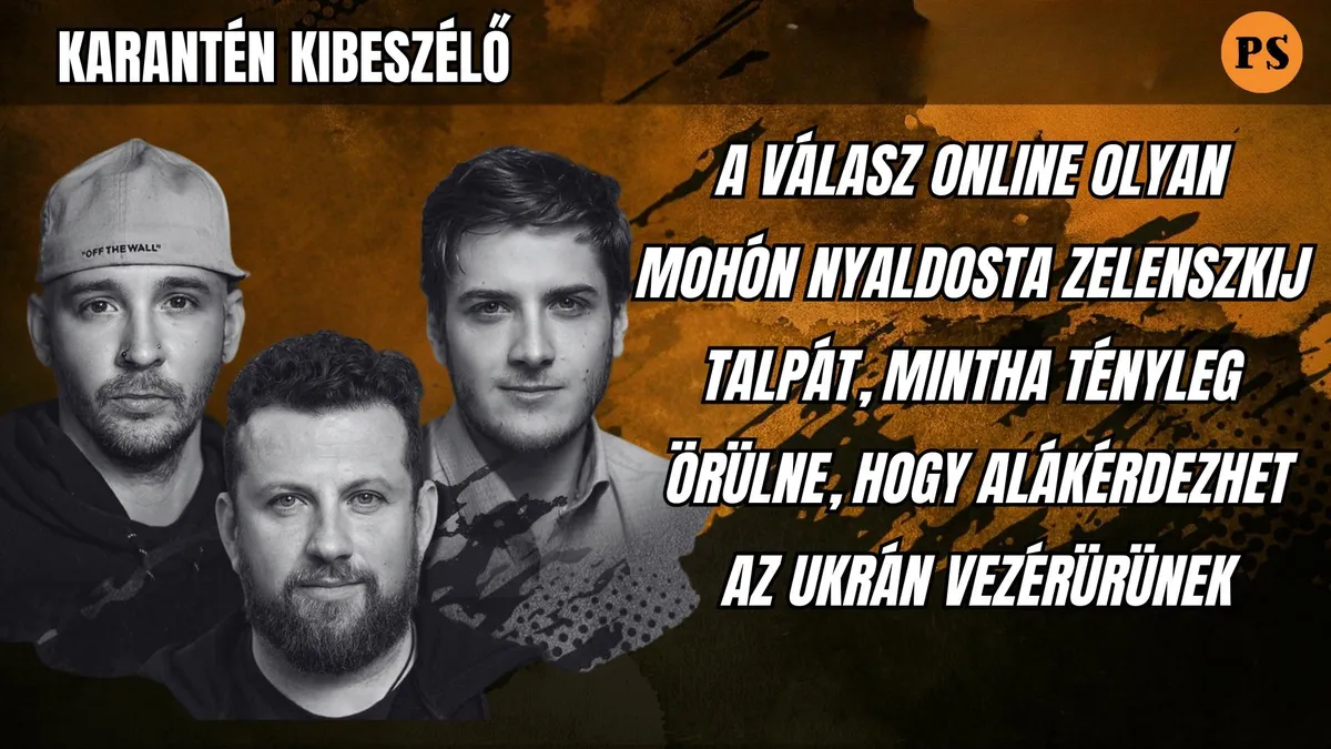 A Válasz Online mohón nyaldosta Zelenszkij talpát, mintha örülne, hogy alákérdezhet az ukrán elnöknek