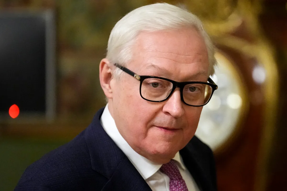 Russian Deputy Foreign Minister Sergei Ryabkov arrives to attend the talks between Foreign Ministers of Russia and Colombia in Moscow on November 14, 2024. (Photo by Alexander Zemlianichenko / POOL / AFP)
