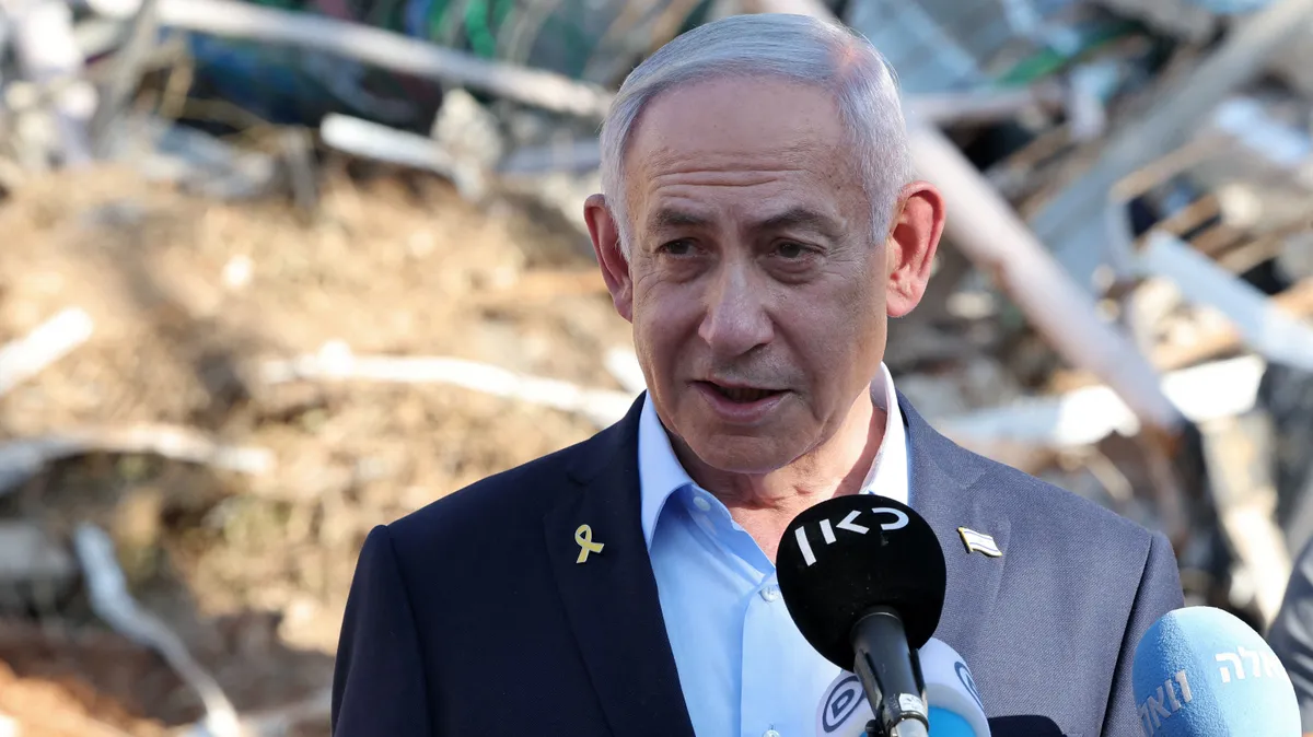 Netanjahu Izrael háborús céljairól beszélt