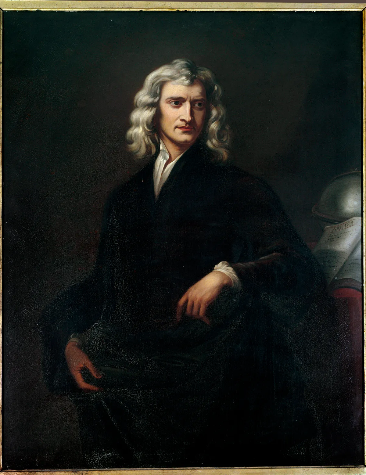 Sir Isaac Newton portréja
