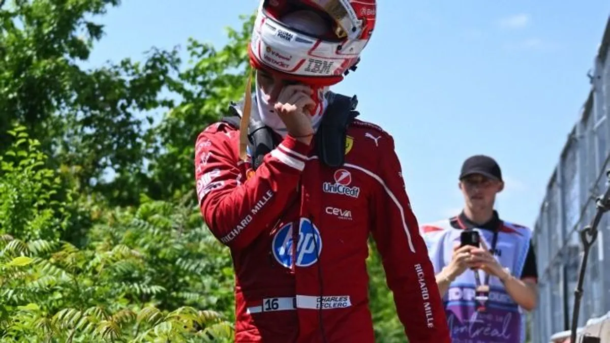 Leclerc falnak csapta a Ferrarit a Kanadai Nagydíj első szabadedzésén