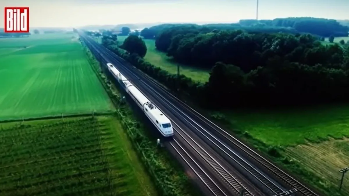Új gyorsvasutat tesztelnek, máris új sebességi rekord született – videó!