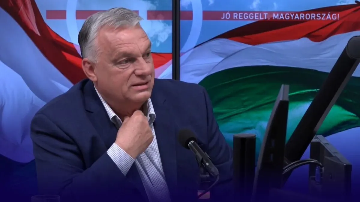 Orbán Viktor: Ukrajna uniós tagsága a mindennapi életünket közvetlenül fenyegető veszélyeket hoz magával