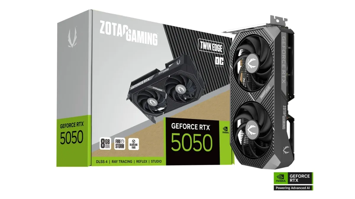Hivatalos a GeForce RTX 5050
