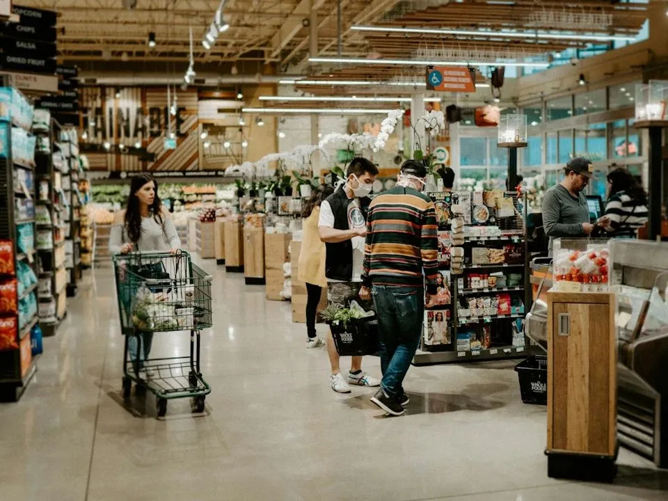 élelmiszerbolt áruház szupermarket grocery store