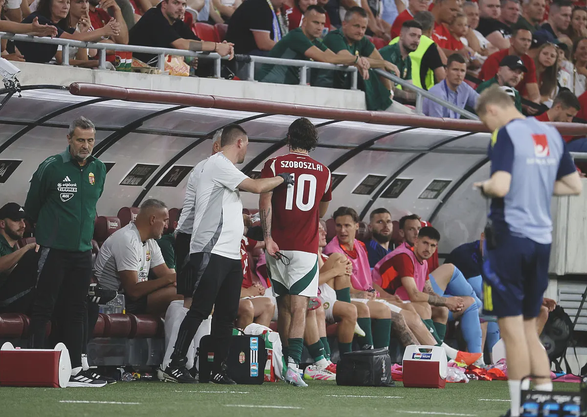 Magyarország – Svédország, MagyarországSvédország, Magyar válogatott, barátságos válogatott-mérkőzés, foci, labdarúgás, Magyar labdarúgó-válogatott, Magyarlabdarúgóválogatott, UEFA Nemzetek Ligája, Puskás Aréna, Budapest, 2025.06.06.