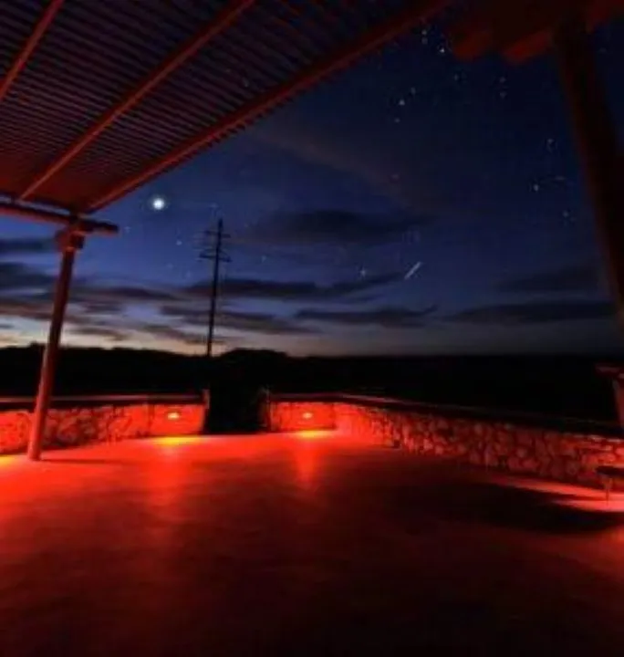 A Marfa Fények Texas nyugati részén.