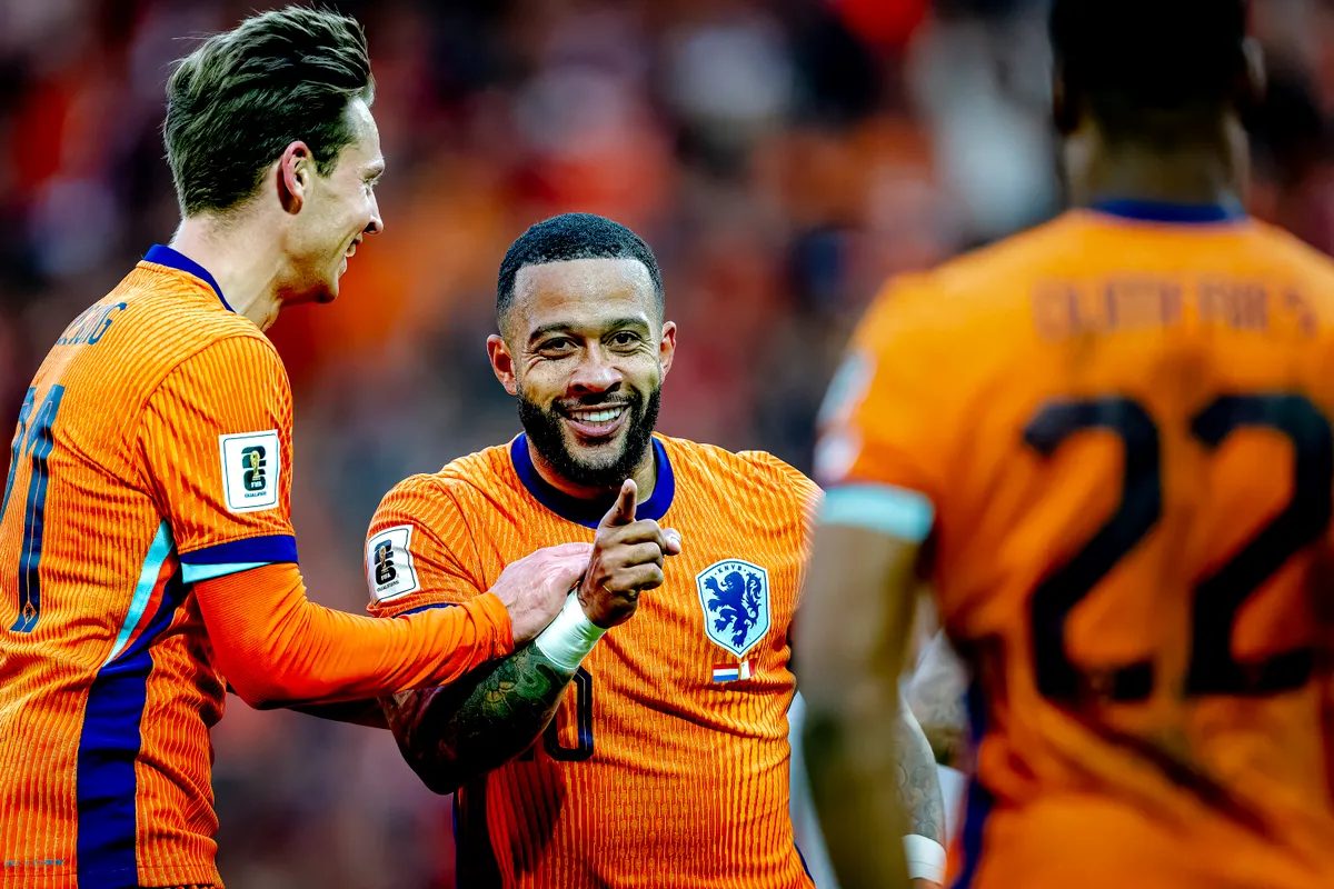 Van Persie, Depay, holland válogatott