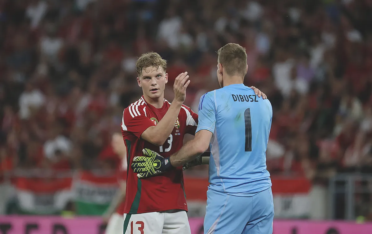 Magyarország – Svédország, MagyarországSvédország, Magyar válogatott, barátságos válogatott-mérkőzés, foci, labdarúgás, Magyar labdarúgó-válogatott, Magyarlabdarúgóválogatott, UEFA Nemzetek Ligája, Puskás Aréna, Budapest, 2025.06.06.