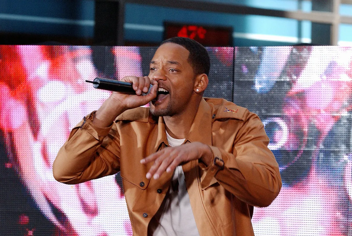 U.S. singer and actor Will Smith performs live on the Plaza at Rockefeller Center as part of NBC's Today Show Toyota Concert Series in New York City, NY, USA, on March 30, 2005. Photo by Nicolas Khayat/ABACA.