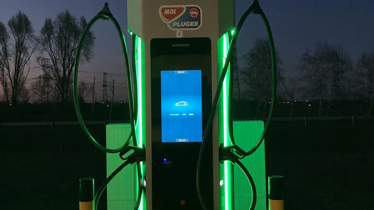 A Mol csatlakozott Európa egyik legnagyobb elektromos autótöltő-hálózatához