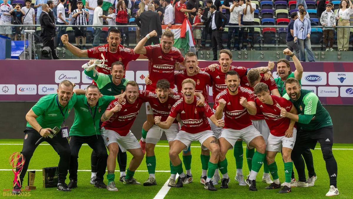 Történelmi eredmény: világbajnoki ezüstérmes a magyar válogatott