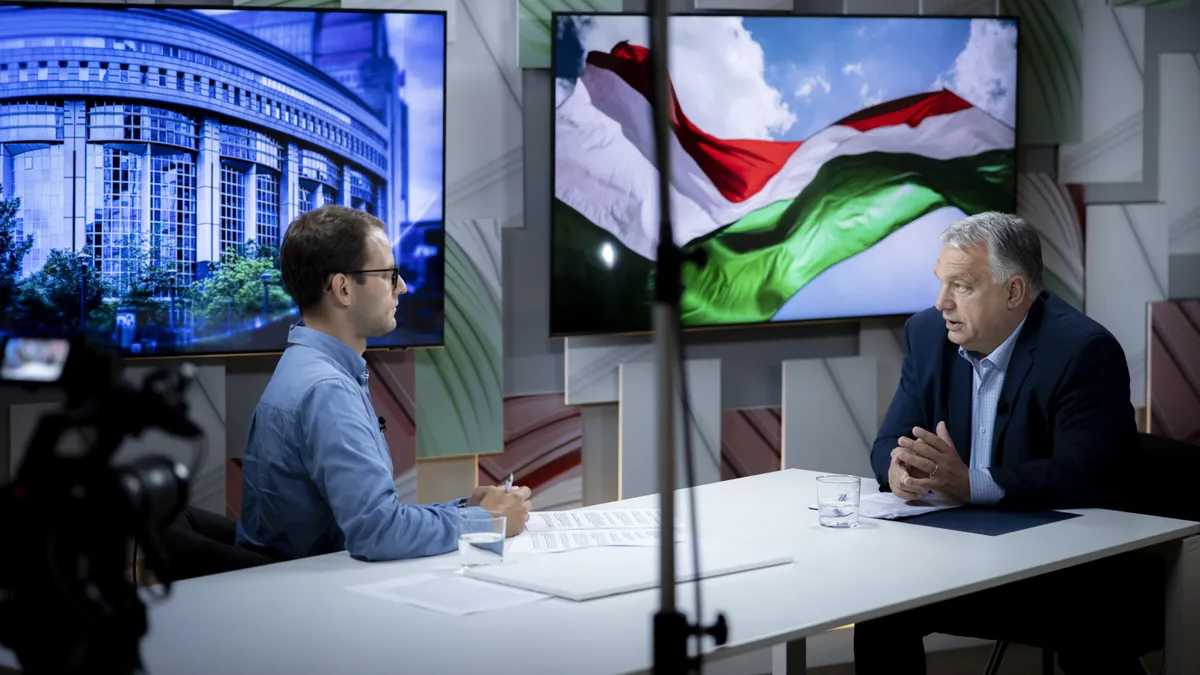 Orbán Viktor: Brüsszel meg akarja mondani a magyar embereknek, hogy kire szavazzanak