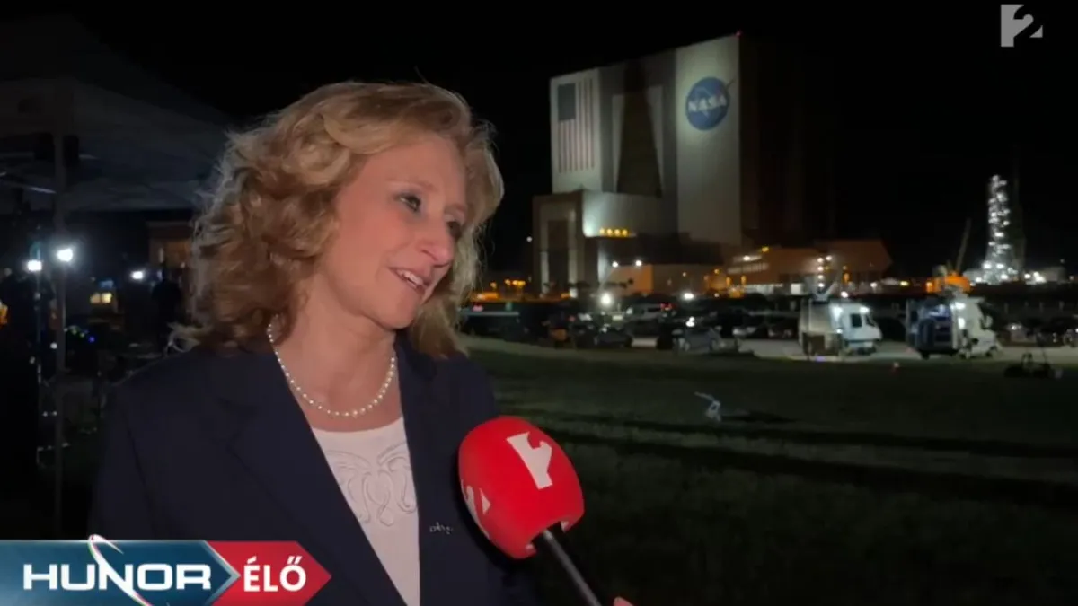 Ferencz Orsolya: A mi fiunk ott ül az űrhajó fedélzetén!