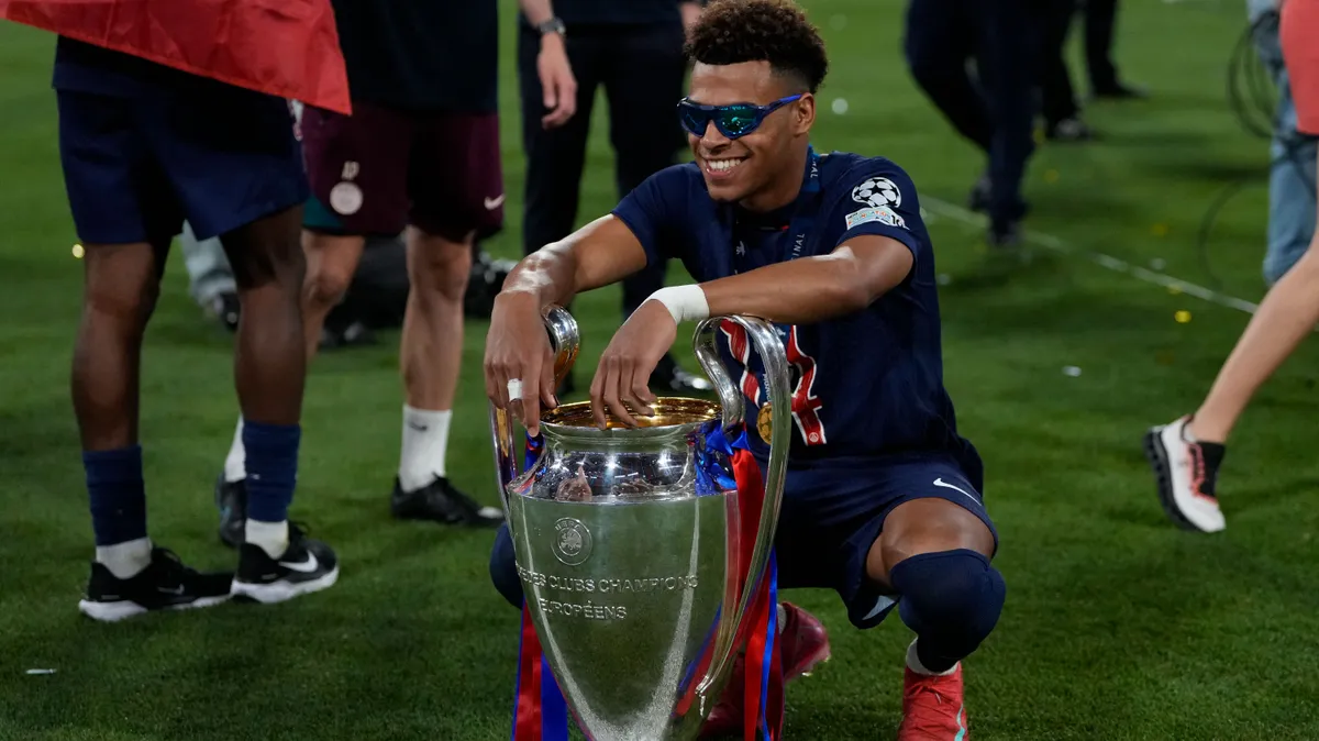 A PSG 19 éves csillaga csatlakozott Cristiano Ronaldóhoz