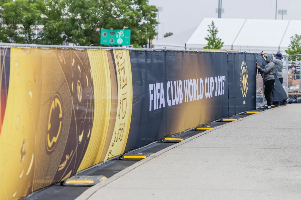 Atmosphere at MetLife in New Jersey this Wednesday, 11th. Preparations for the first match of the FIFA Club World Cup that will take place at the stadium between Palmeiras x Porto on June 15, 2025. (Photo by William Volcov / Brazil Photo Press via AFP), klubvilágbajnokság