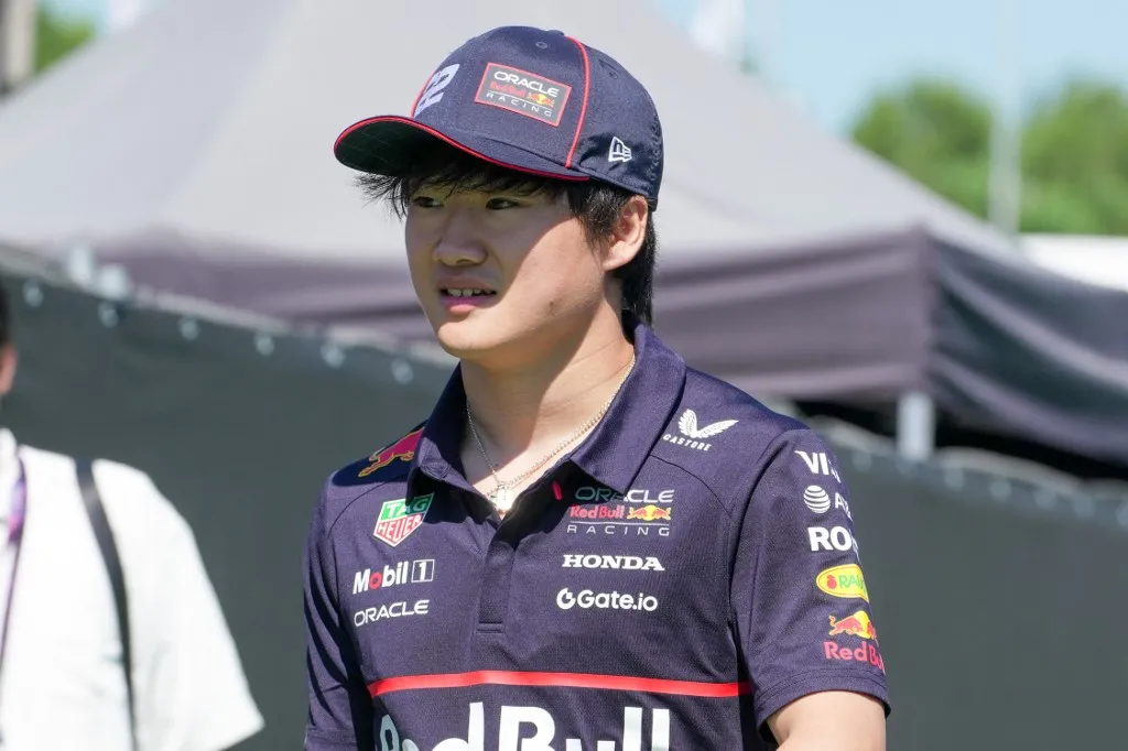 Cunoda, Red Bull Yuki Tsunoda participates in the Formula 1 Aramco Gran Premio de Espana 2025 on May 30, 2025, at Circuit de Barcelona-Catalunya in Barcelona, Spain. (Photo by Alessio Morgese / Hasan Bratic/NurPhoto) (Photo by Alessio Morgese / NurPhoto via AFP)
