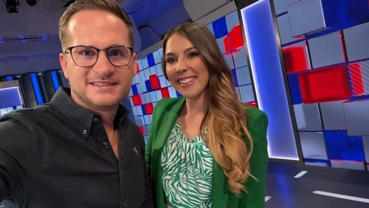 Halálosan megfenyegették Magyar Péter emberei a HírTV műsorvezetőjét