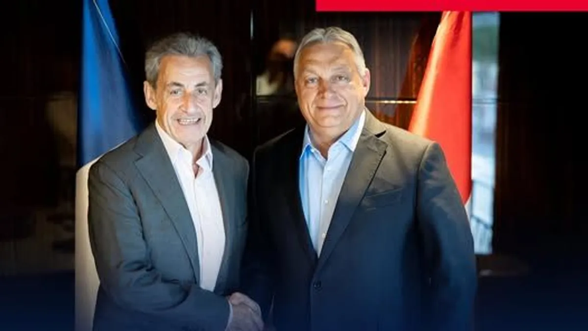 Orbán Viktor: Nicolas Sarkozy mindig a magyarok barátja maradt