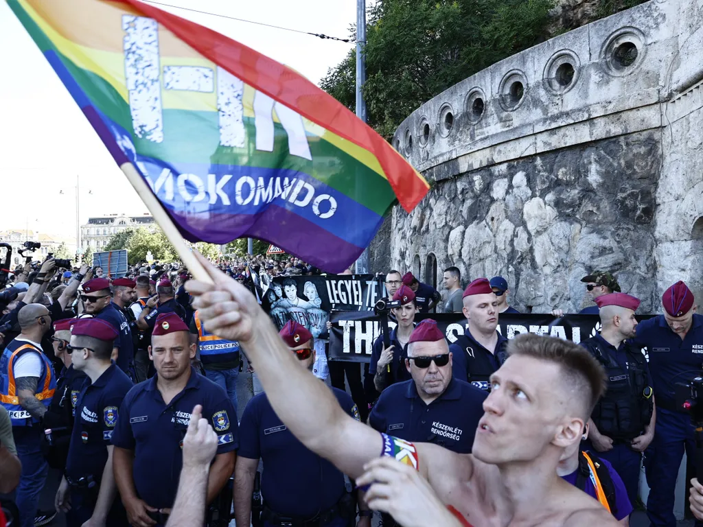 PRIDEBUDAPEST2025, Budapest, 2025. június 27., Pride, felvonulás, tüntetés, Pride2025