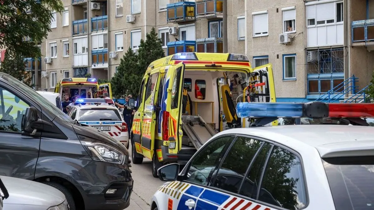 Mentősökre támadt az utcai őrjöngő