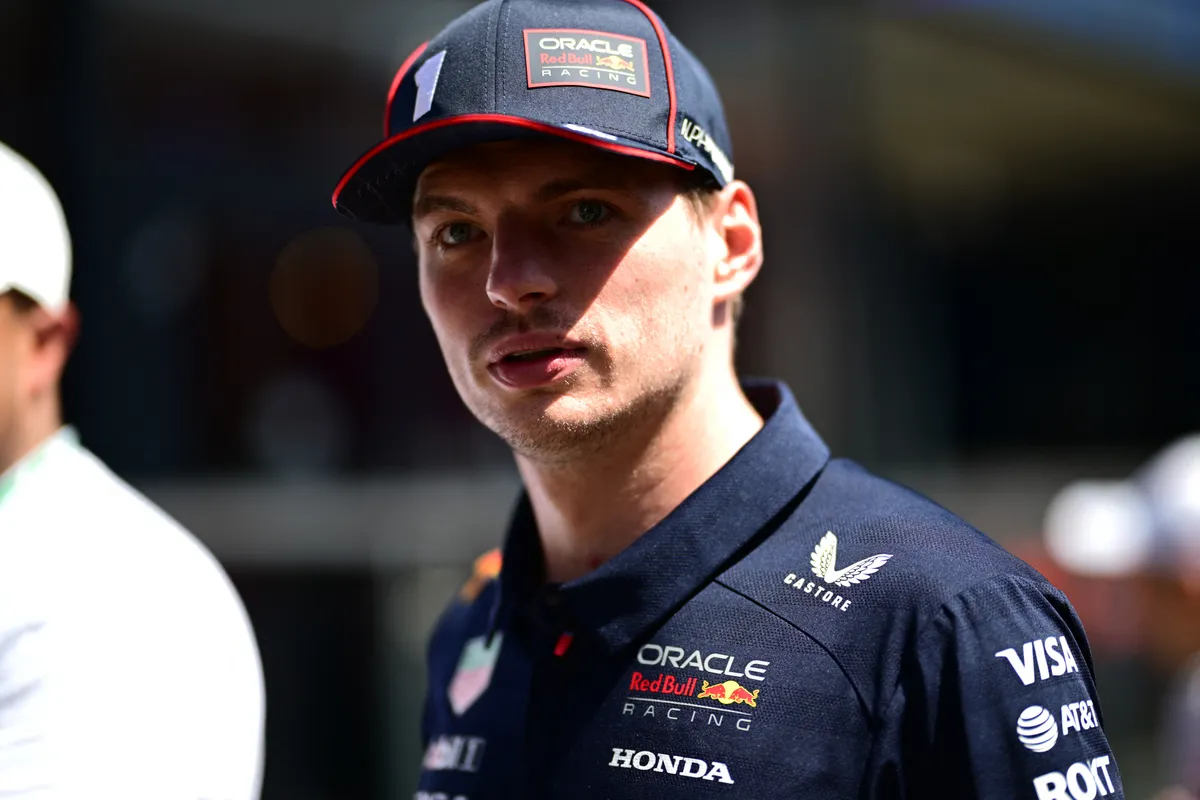 Max Verstappen of Red Bull Racing Honda walks during the race of the Spanish GP, the 9th round of the Formula 1 World Championship, at Circuit de Catalunya in Montmelo, Catalunya, Spain, on June 1, 2025. (Photo by Andrea Diodato/NurPhoto) (Photo by Andrea Diodato / NurPhoto / NurPhoto via AFP)