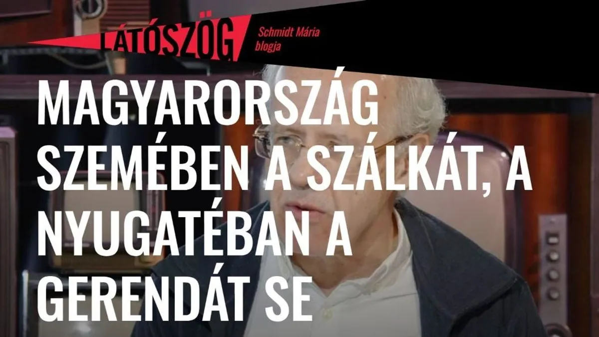 Látószög: a Tölgyessy Péter által idealizált Nyugat-kép már régen nem létezik