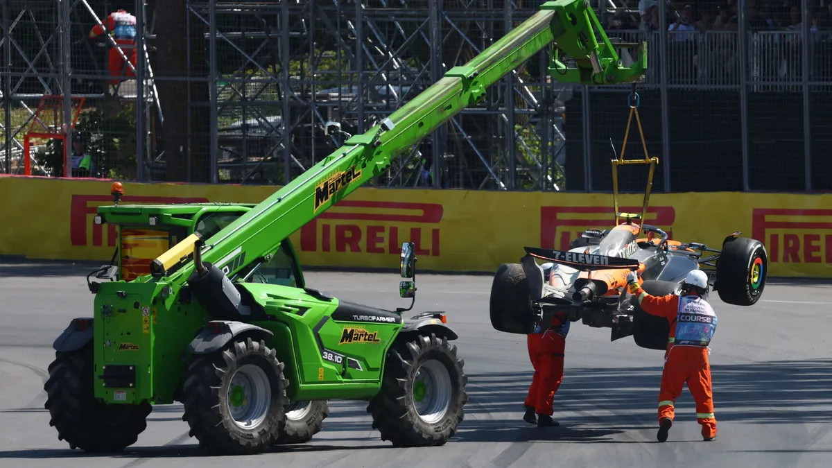 A frusztrált Norris miatt a McLaren harmóniája ment a levesbe
