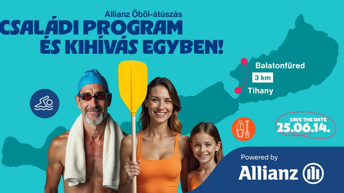 Olimpiai bajnokunk fontos tanácsai a balatoni öbölátúszásra