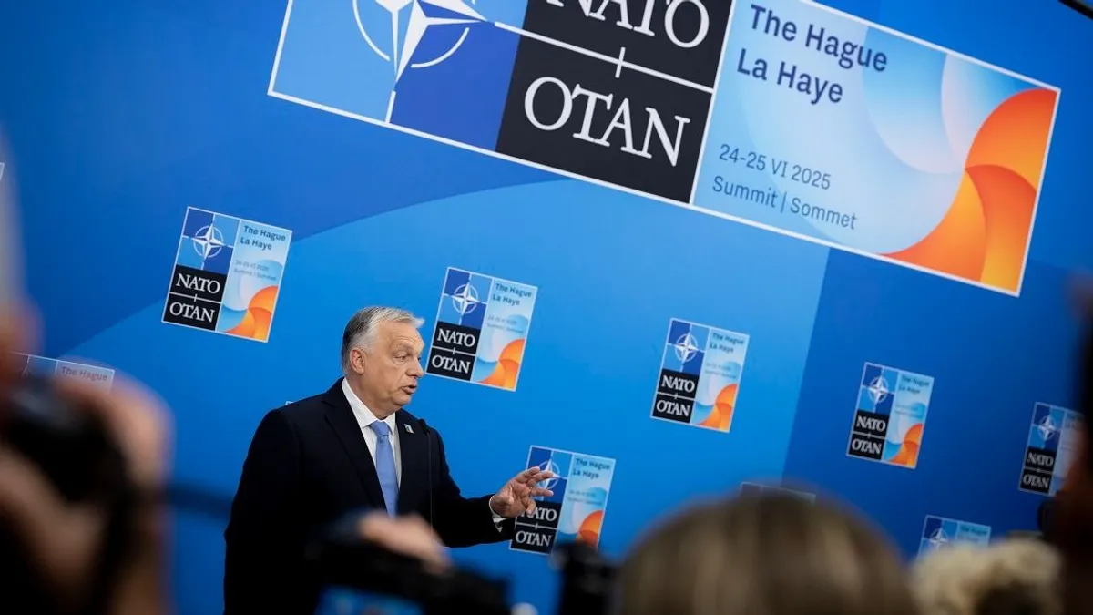 Orbán: Végre a szövetség megerősítéséről és nem Ukrajna NATO-tagságáról tárgyaltunk