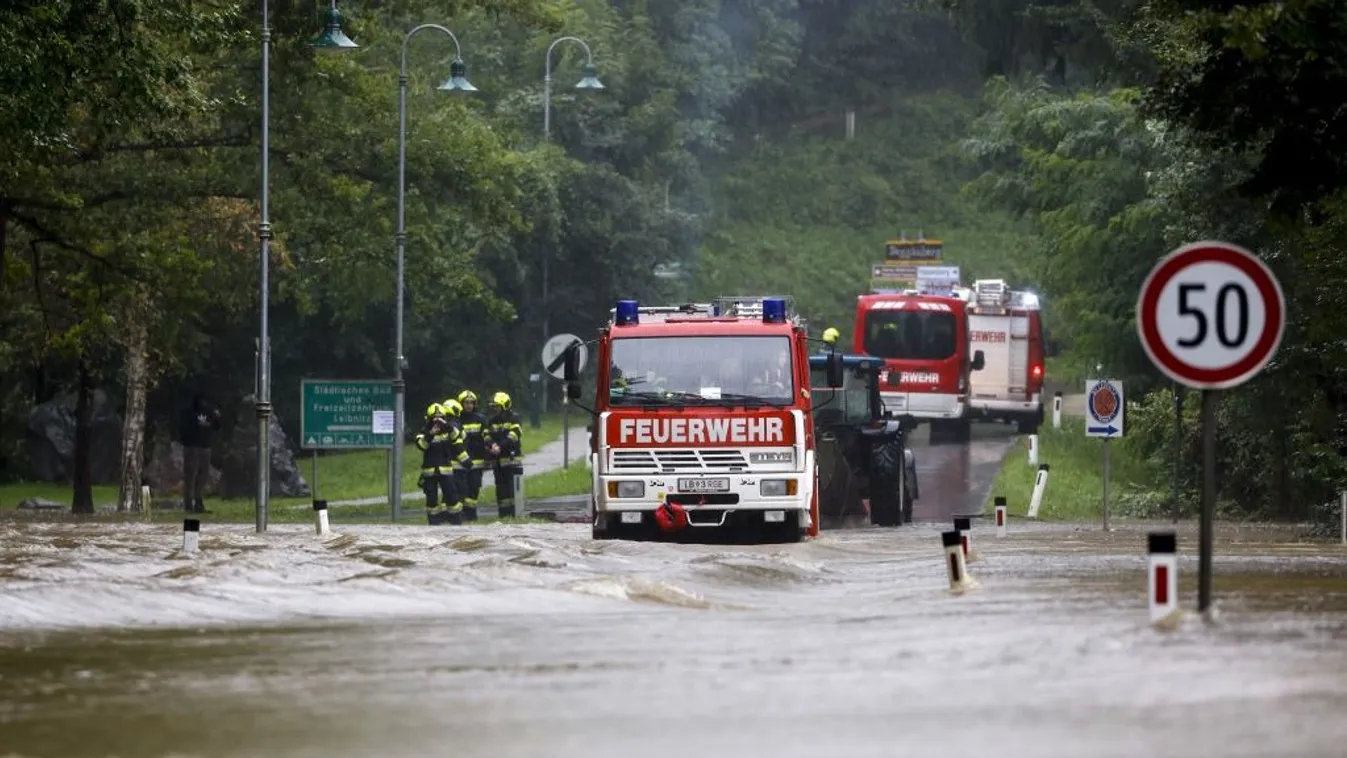 Földcsuszamlás szakította félbe az esküvőt Ausztriában Kép