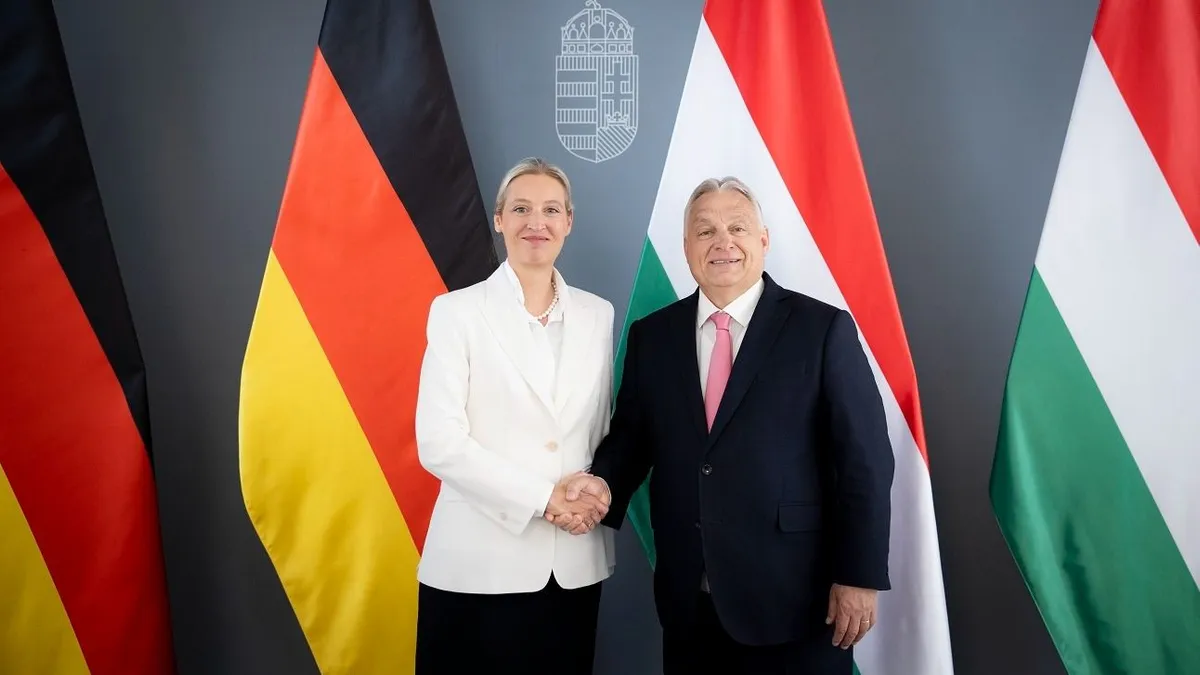 Orbán Viktor v ospredju madžarske politike: Srečanje z AfD in kritika opozicije glede migracij