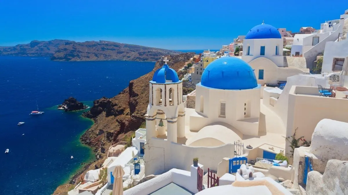Santorini, Szantorini, csúcsszezon