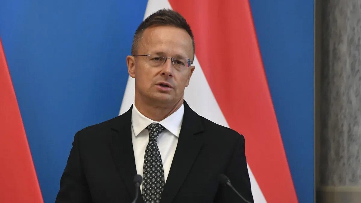 Szijjártó Péter: kitiltottak három ukrán vezetőt Magyarországról (Fotó: MTI/Soós Lajos)