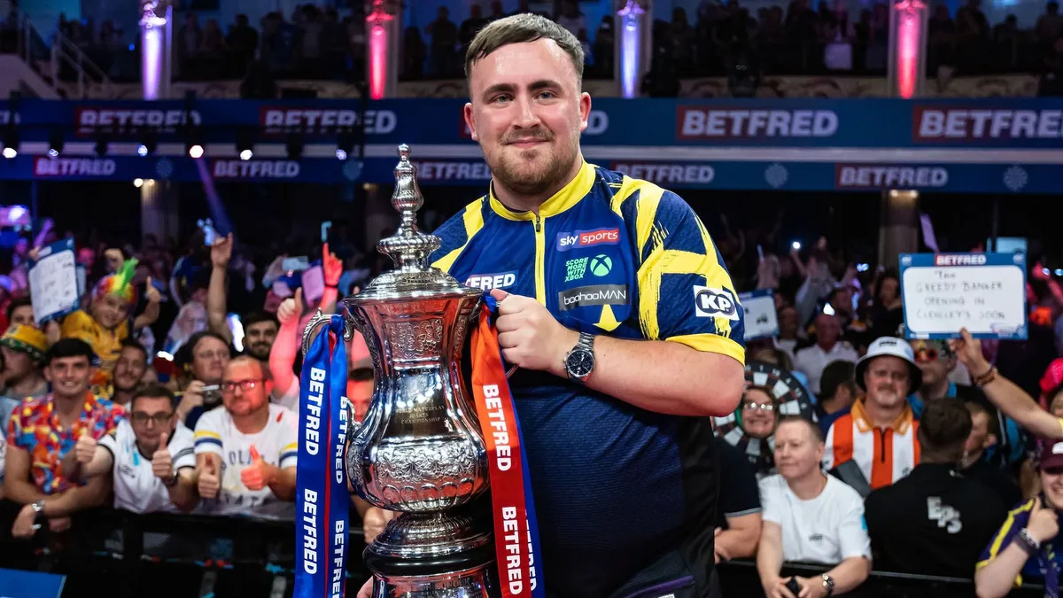Luke Littler a darts sztárja lett