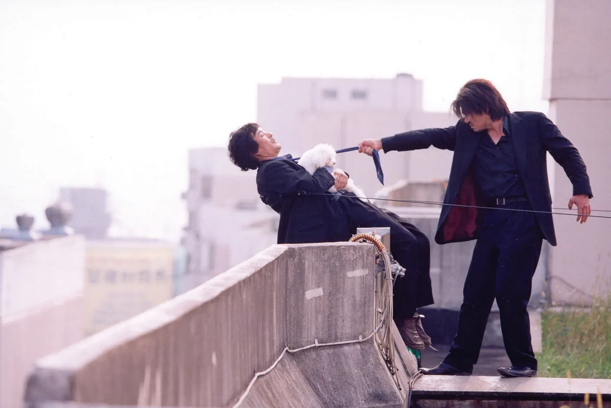 Nov 21, 2003; Seoul, SOUTH KOREA; A recently paroled middle-aged man, who spent 15 years in prison without any explanation as to why he was jailed, seeks revenge on those who brought him down in the film 'Oldboy.'