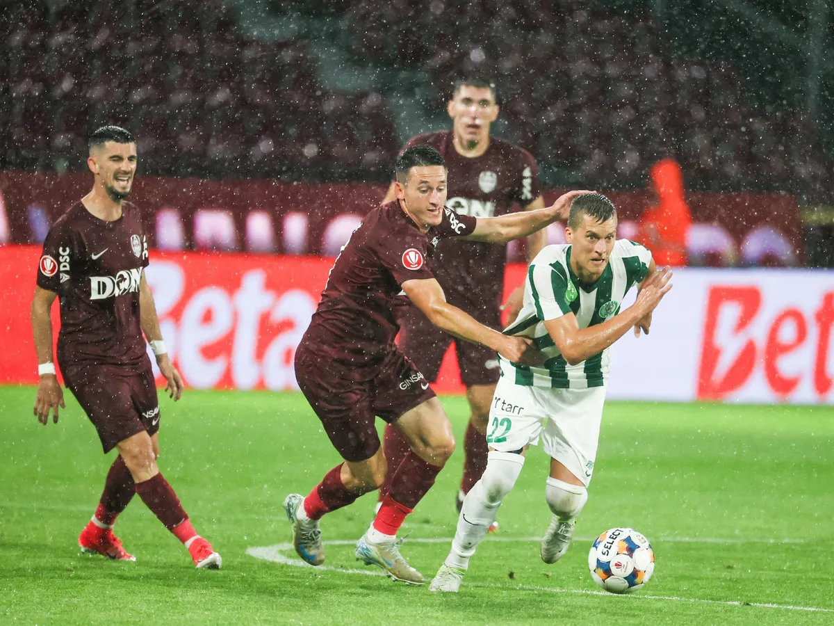CFR Cluj – Paks, CFRClujPaks, Európa-liga, Selejtező, nyolcaddöntő, Dr. Constantin Radulescu Stadion, Kolozsvár, 2025.07.17.