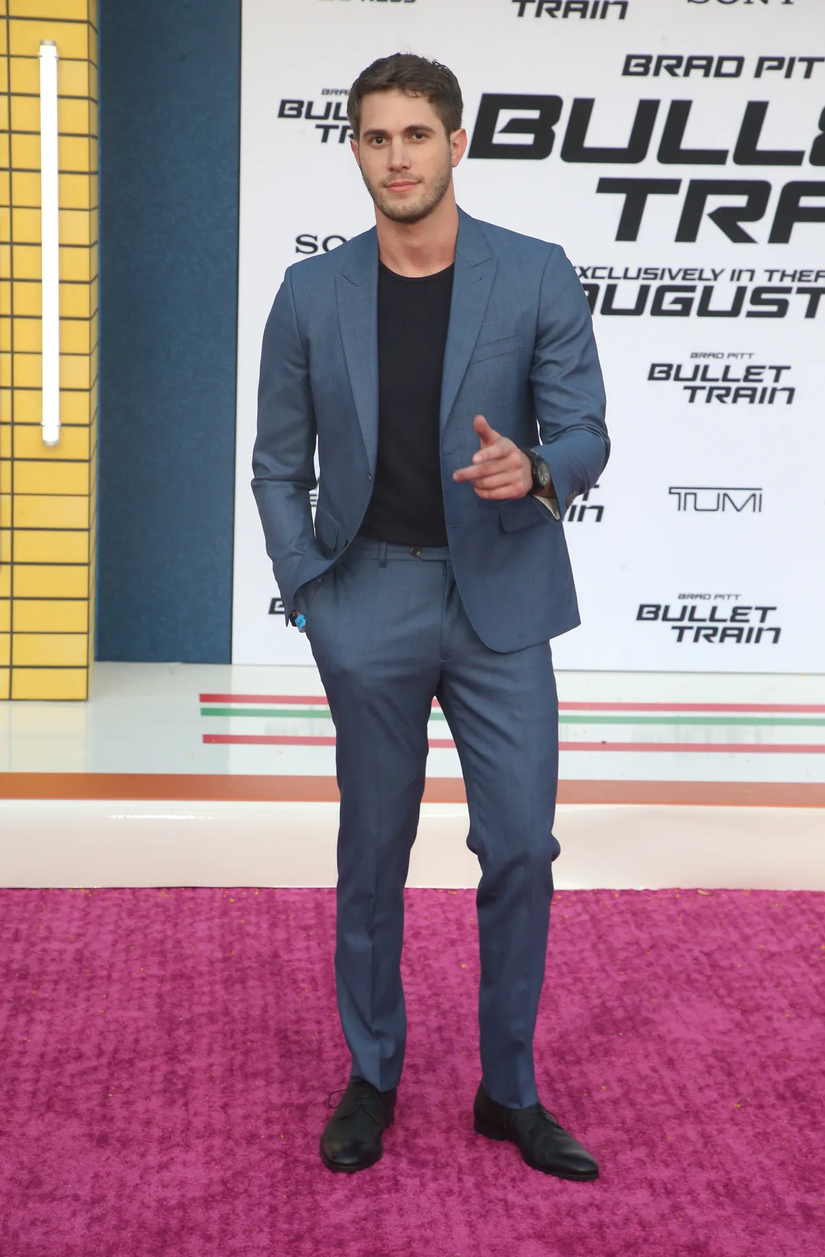 1 August  2022 - Los Angeles, California  - Blake Jenner,.  Los Angeles Premiere Of Columbia Pictures' ''Bullet Train''  held at the Regency Village Theatre   in Los Angeles. (Credit Image: © Fs/AdMedia via ZUMA Press Wire)